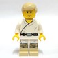 Luke Skywalker, White Robe, Yellow Skin (3626c Head)