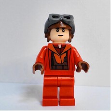 Naboo Fighter Pilot, Red Uniform (fig-001416)