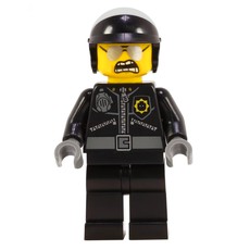 Bad Cop / Good Cop with Wide Angry Mouth (fig-001428)