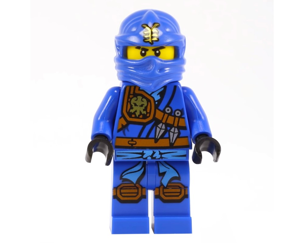LEGO Set fig-001434 Jay in Jungle Robes (Tournament of Elements ...
