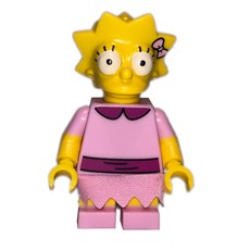 Lisa Simpson in Pink Dress (CMF) (fig-001471)
