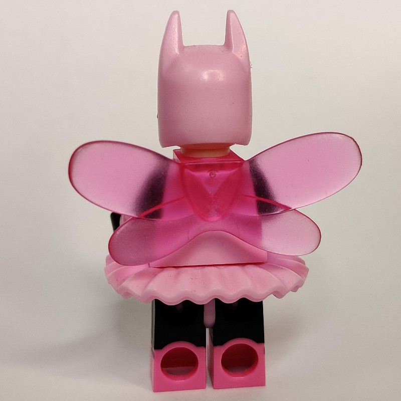 LEGO Set fig-001510 Batman, Bright Pink Suit, Bright Pink Cowl, Wings  (Fairy Batman) (2017 Collectible Minifigures)