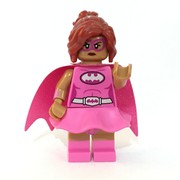 LEGO Set fig-001510 Batman, Bright Pink Suit, Bright Pink Cowl, Wings  (Fairy Batman) (2017 Collectible Minifigures)