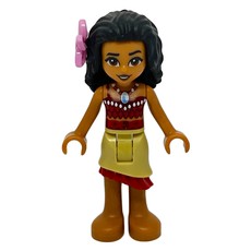 Moana - Red Shirt, Tan Skirt (fig-001555)
