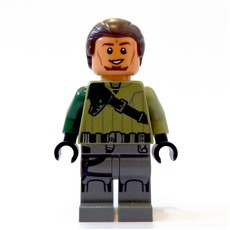 Kanan Jarrus, Dark Brown Hair, Dark Brown Eyebrows (fig-001566)