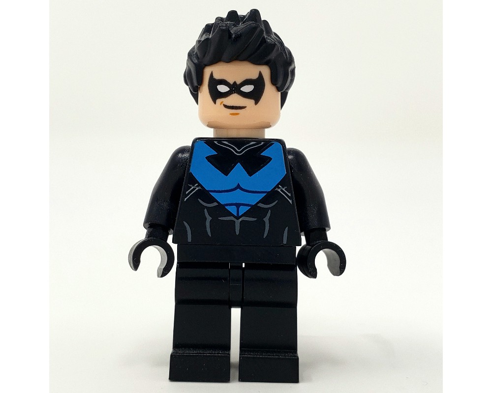 LEGO Set fig-001576 Nightwing with Black Eyemask and Blue Chest Logo ...