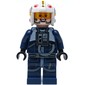 Rebel Pilot Y-wing, Dark Blue Flight Suit, Red Rebel Insignia on Helmet