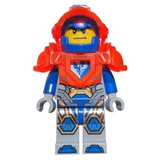 Clay Moorington with Trans-Neon Orange Armor (fig-001587)
