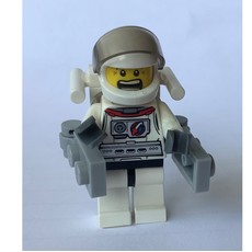 Astronaut - White Torso and Legs, Backpack (fig-001618)