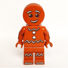 Gingerbread Man, Dark Orange (fig-001620)