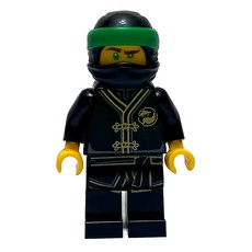 Lloyd in Black Training Gi, with Head Wrap (fig-001734)