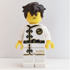Jay in White Training Gi (fig-001761)