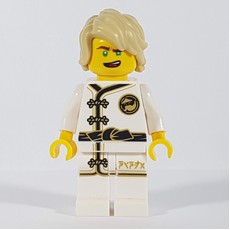 Lloyd in White Training Gi (LEGO Ninjago Movie) (fig-001762)