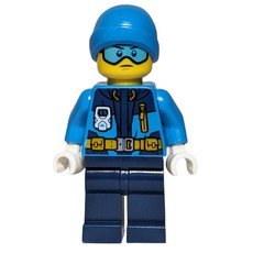 Arctic Explorer, Beanie Hat, Printed Goggles (fig-001799)
