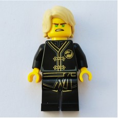 Lloyd in Black Training Gi (fig-001808)