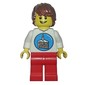 Birthday Boy - White Torso, Red Legs, Reddish Brown Hair