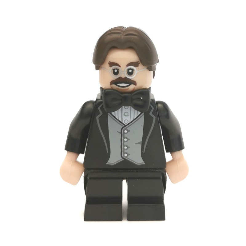 LEGO Set fig001833 Professor Filius Flitwick, Black Suit, Bow Tie (CMF