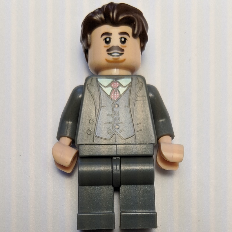 LEGO Set fig-001839 Jacob Kowalski, Dark Bluish Gray Suit (CMF ...