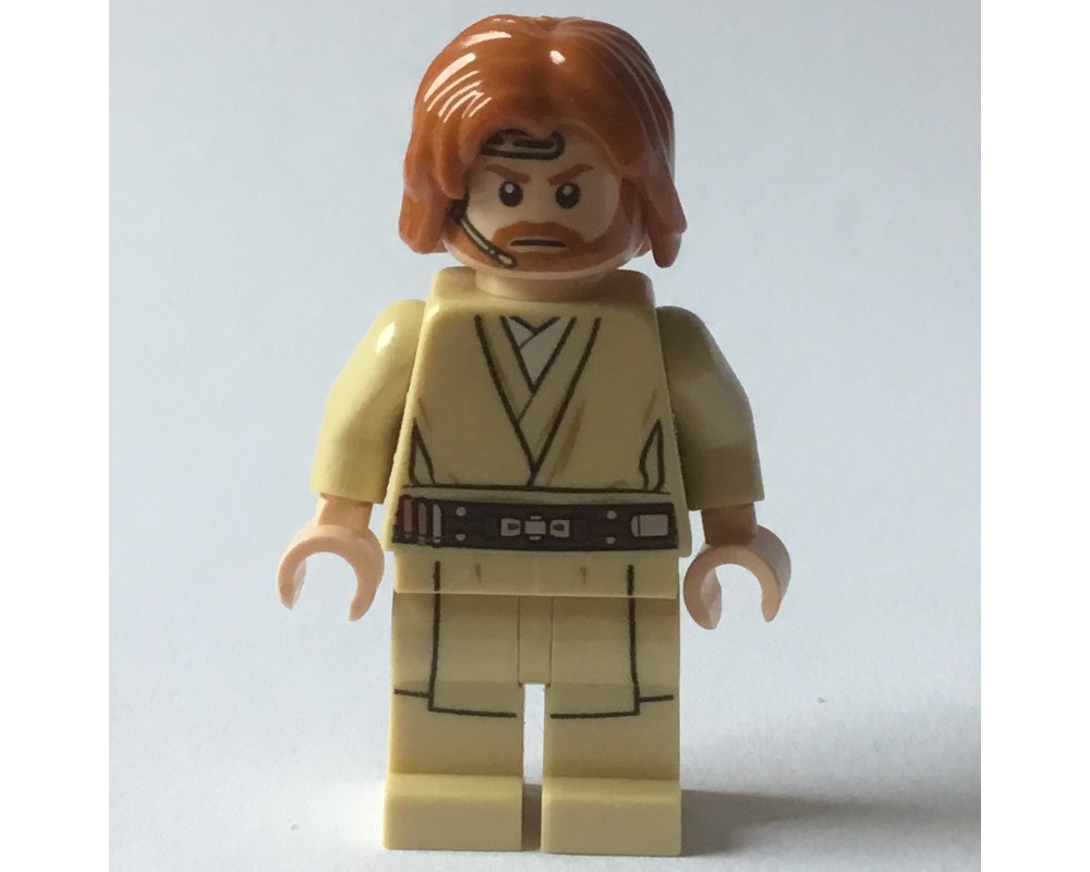 LEGO Set fig-001843 Obi-Wan Kenobi, Tan Printed Legs, Headset ...