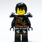 Cole with Black Hair and Shoulder Armor