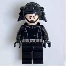 Death Star Trooper, Brown Eyebrows (fig-001889)