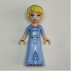 Cinderella - Bright Light Blue/Medium Blue Dress (fig-001899)
