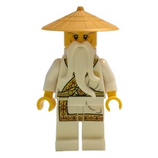 Master Wu in Gold Trimmed Outfit (fig-001902)