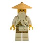 Master Wu in Gold Trimmed Outfit