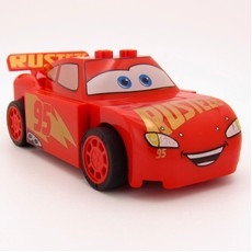 Lightning McQueen, Juniors, Large Rust-eze Logo (fig-001922)