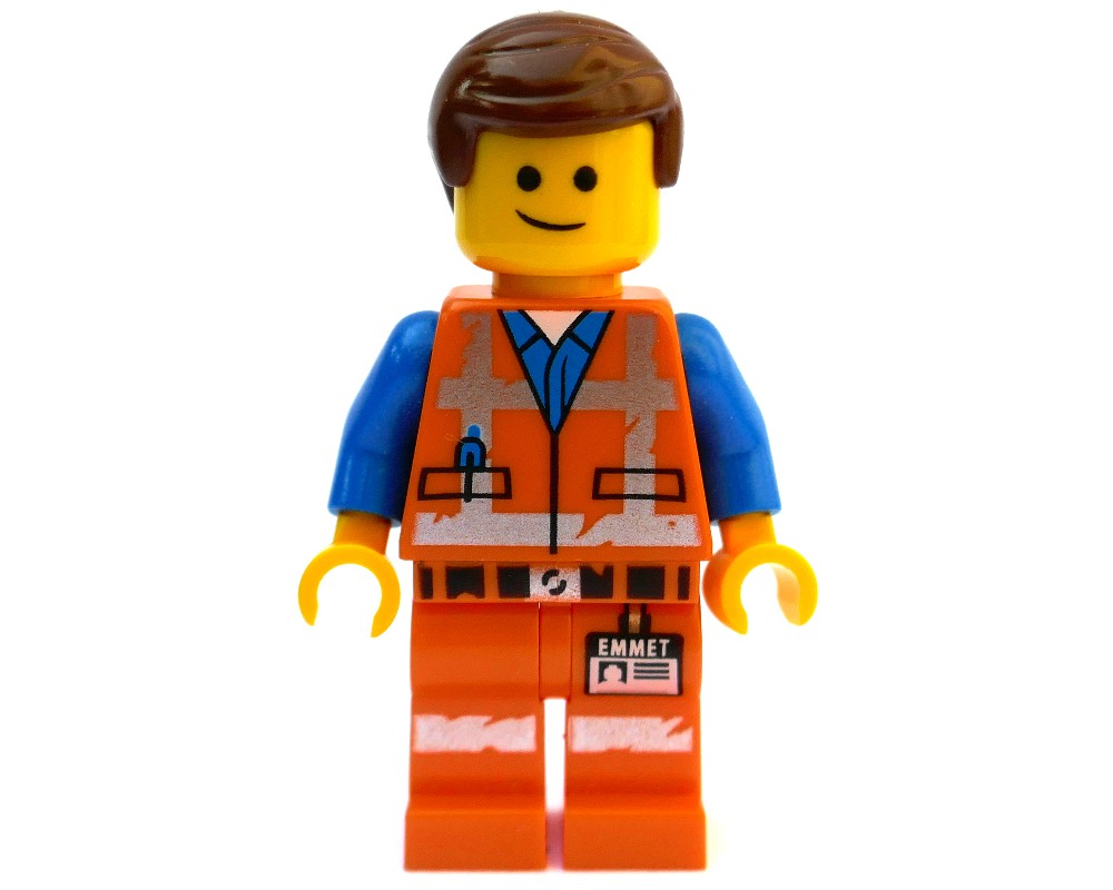 LEGO Set fig-001937 Emmet, Worn Outfit, Happy / Frustrated ...