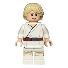 Luke Skywalker, White Robe, White Legs, No Cheek Lines (fig-001939)