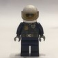 Policeman Tony Maverick, Dark Bluish Gray Vest with Radio and Badge over Dark Blue Shirt, White Helmet with Visor, Sunglasses