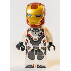Iron Man, White Advanced Tech (Quantum) Suit with Neck Bracket (fig-002011)