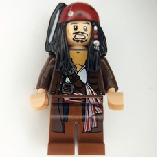 Captain Jack Sparrow with Open Jacket (fig-002036)