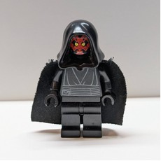 Darth Maul, Black Hood and Cape, Pouch on Belt (fig-002053)