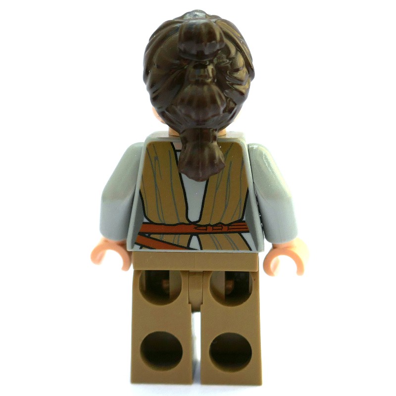 LEGO Set fig-002057 Rey, Dark Tan Robe | Rebrickable - Build with LEGO