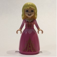 Aurora - Dark Pink Gown (fig-002114)