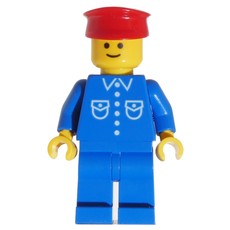 Blue Torso, Blue Legs, Red Hat (fig-002147)