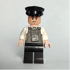 Arkham Asylum Guard, Black Hat (fig-002202)