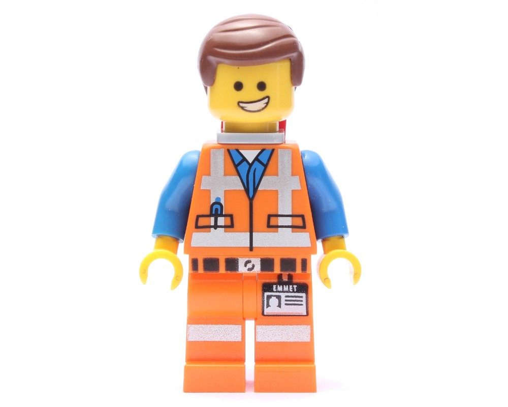 LEGO Set fig-002217 Emmet, Piece of Resistance, Happy / Scared ...