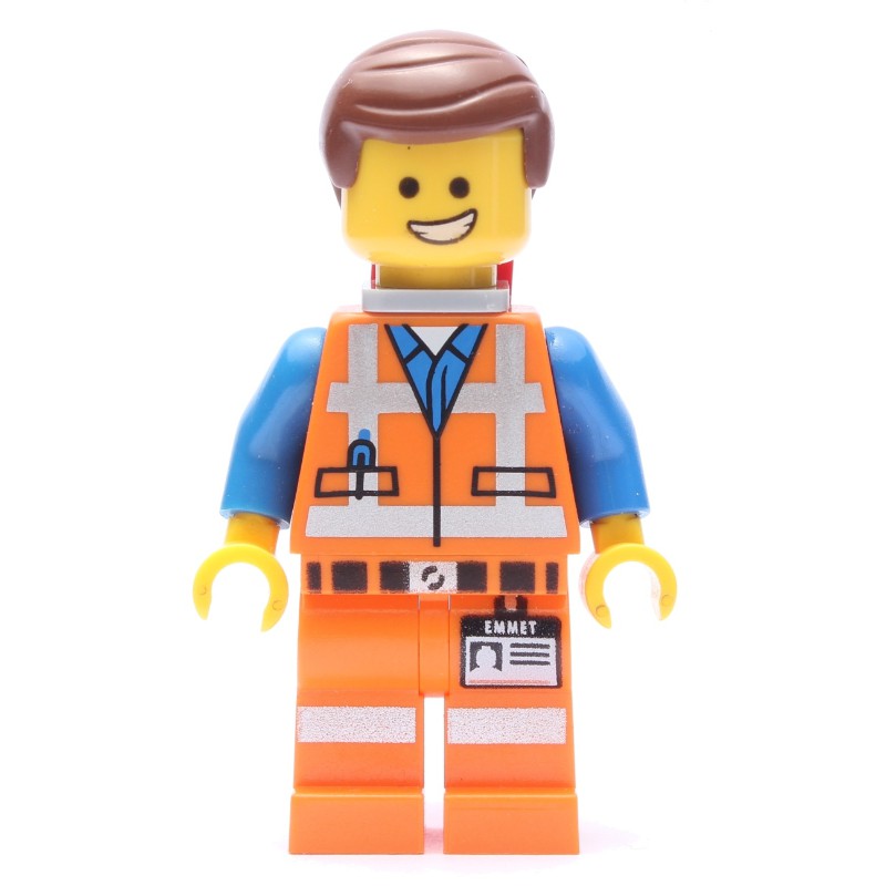 LEGO Set fig-002217 Emmet, Piece of Resistance, Happy / Scared ...