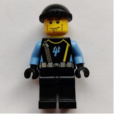 Aquaraider Diver with Black Hat (fig-002311)