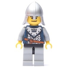Knight with Scale Mail with Crown, and Helmet (fig-002326)