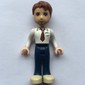Peter - White Shirt, Blue Trousers