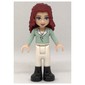 Theresa - Light Aqua Top, White Trousers