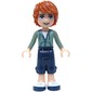 Julian - Sand Green, Dark Blue Trousers