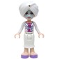 Sophie - Face Mask, White Robe