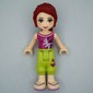 Mia - Magenta Top, Lime Trousers