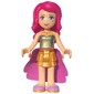 Livi - Black Top, Pearl Gold Skirt