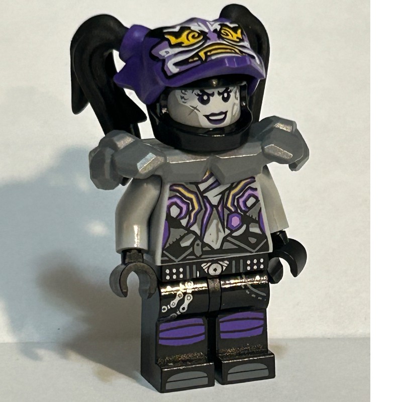 LEGO Set fig-002467 Ultra Violet with Oni Mask of Hatred (2018 Ninjago ...